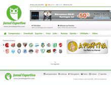 Tablet Screenshot of jornalesportivo.com